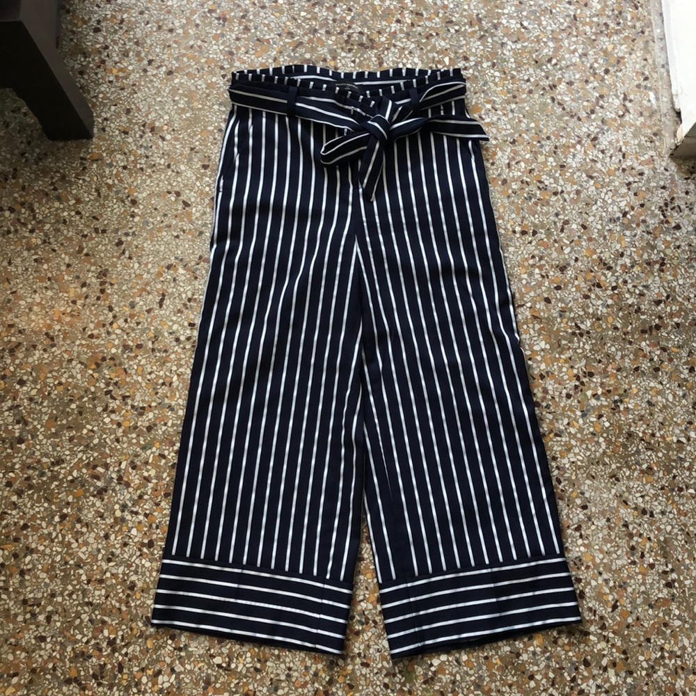 Cropped bell pants